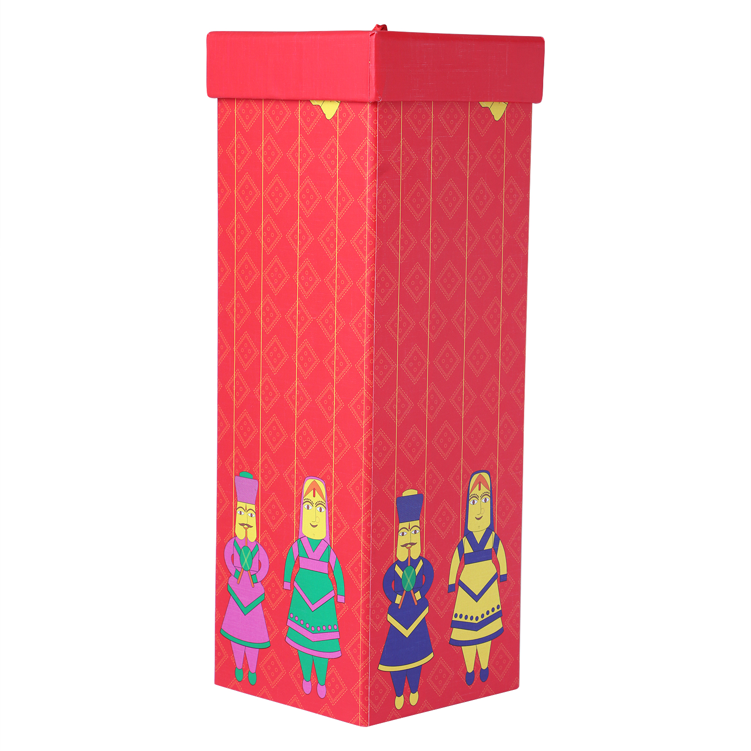 Bottle Gift Box Paper Bandhej